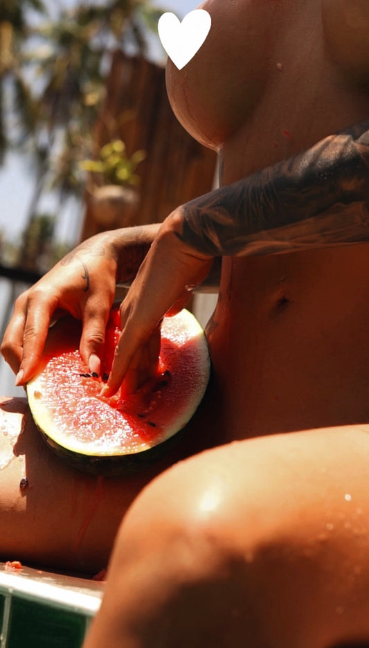 WET LIKE A WATERMELON!