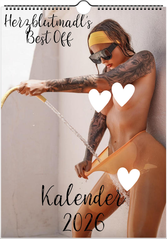 HERZBLUTMADL'S BEST OFF KALENDER 2026!