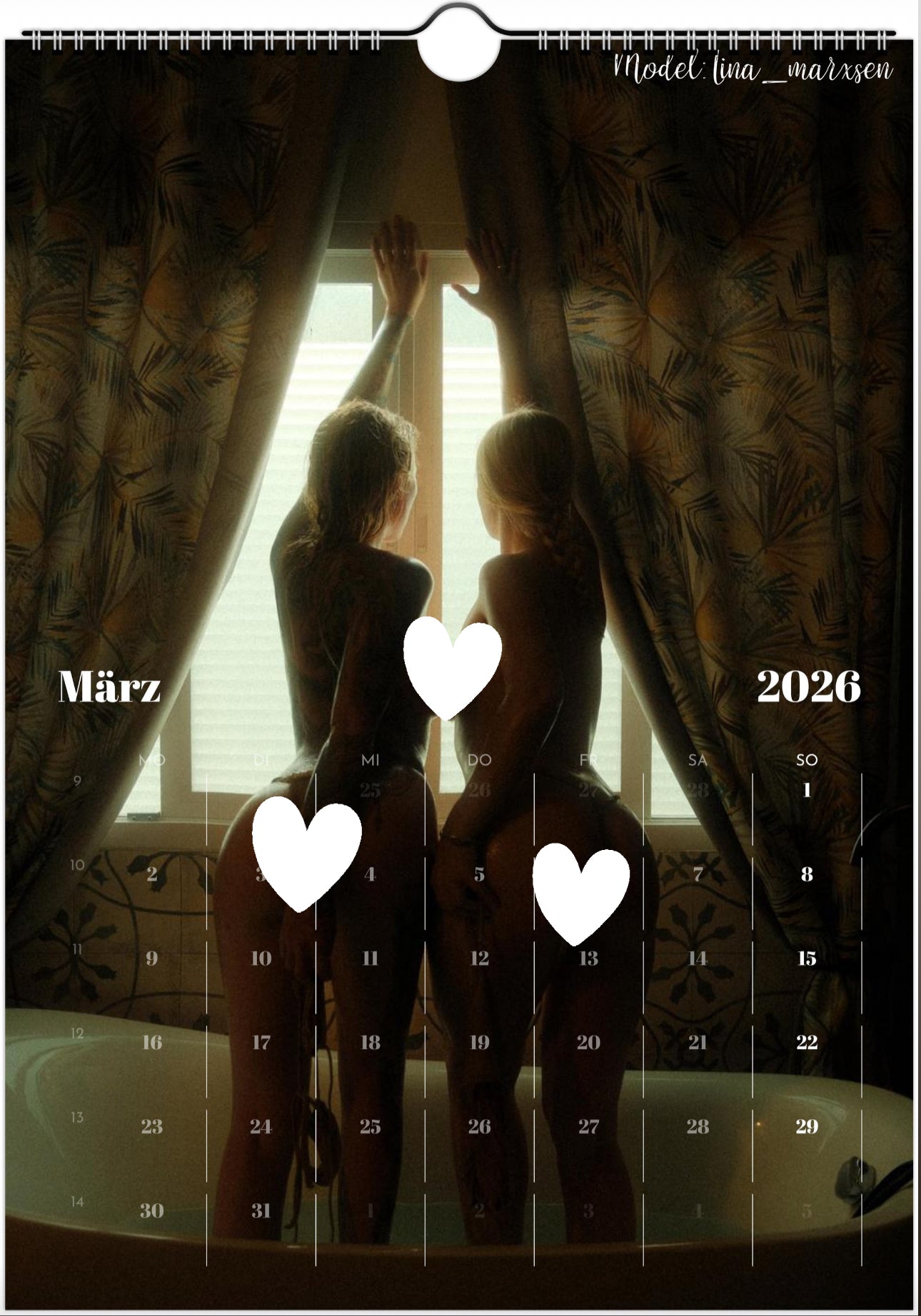 HERZBLUTMADL'S BEST OFF KALENDER 2026!