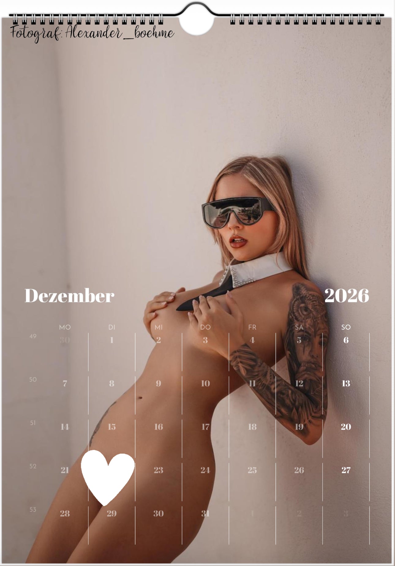 HERZBLUTMADL'S BEST OFF KALENDER 2026!
